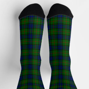 Lauder Tartan Blau kariert Socken