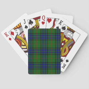 Lauder Tartan Blau kariert Spielkarten