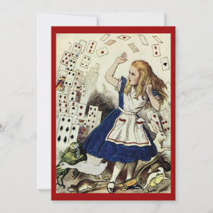 Lauf Alice Lauf ! Einladungen