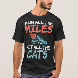 Lauf alle Meilen Pet alle Autos T-Shirt