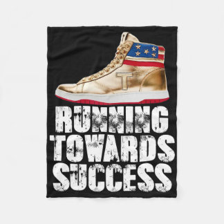 Lauf auf Erfolg zu Trump Sneaker Republikaner Fleecedecke