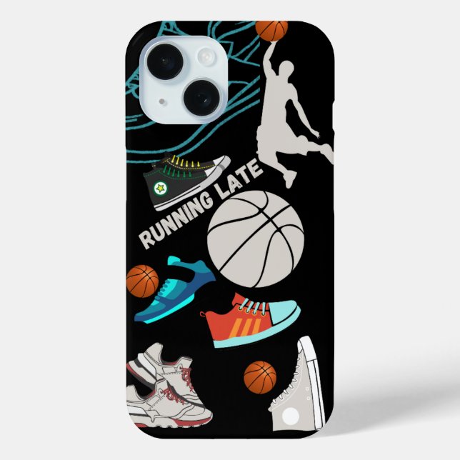 Lauf, Basketball der Sneakers Case-Mate iPhone Hülle (Rückseite)