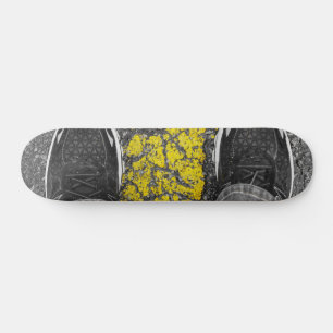 Lauf der Linie Skateboard