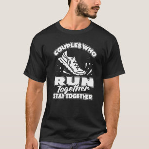 Lauf eines Läufers für mehrere Jogger Joggen T-Shirt