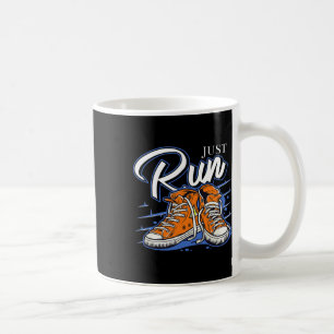 Lauf einfach Lauf Runner Biathlon Joggen Triathlon Kaffeetasse
