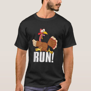 Lauf Funny Erntedank Lauf 5k Race Türkei Trot T-Shirt