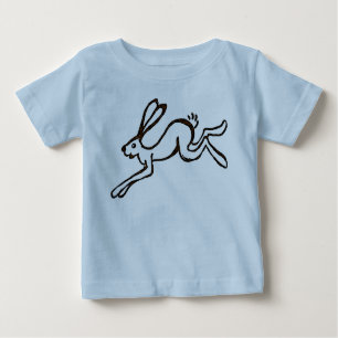Lauf Hase lauf Baby T-shirt