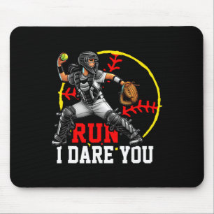 Lauf, ich fordere dich heraus, Softll Catcher Graf Mousepad