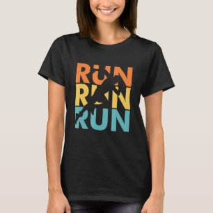 Lauf Lauf Lauf Vintage-Geschenke für Männer, die l T-Shirt