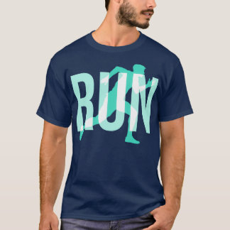 Lauf Läufer Geschenk Joggen Jogger Sport T-Shirt