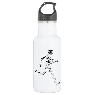 Lauf, Läufer, Triathleten Edelstahlflasche