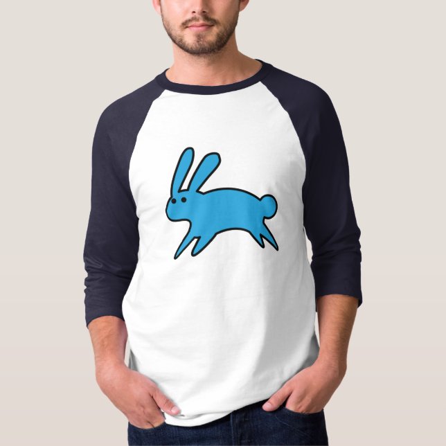 Lauf Little Blue Bunny T - Shirt (Vorderseite)