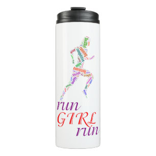 Lauf Mädchen, lauf Thermosbecher