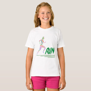 Lauf Mädchen, renne T-Shirt