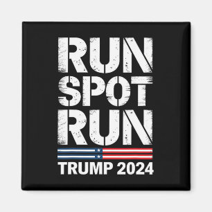 Lauf Spot Lauf Trump Präsident Trump  Magnet