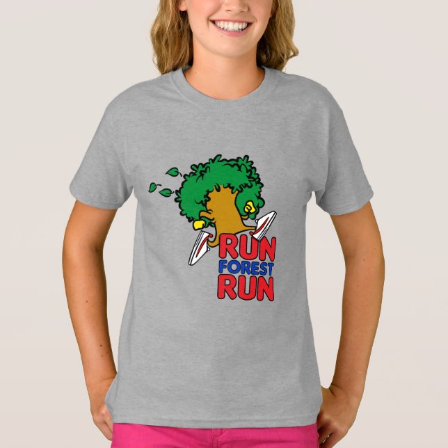 Lauf Wald Lauf T-Shirt (Vorderseite)