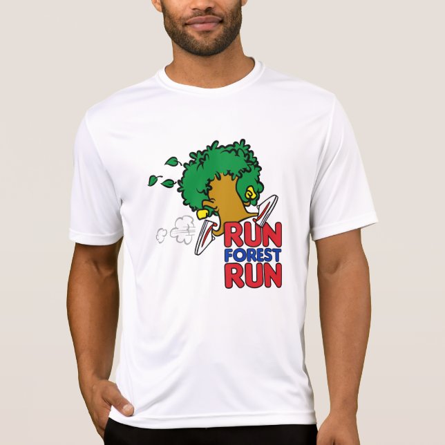 Lauf Wald Lauf T-Shirt (Vorderseite)