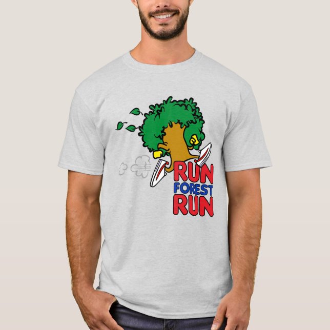 Lauf Wald Lauf T-Shirt (Vorderseite)