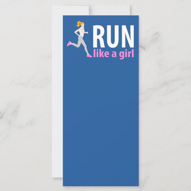 Lauf wie ein Mädchen (Vorderseite)