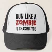 Lauf, wie ein Zombie dich verfolgt