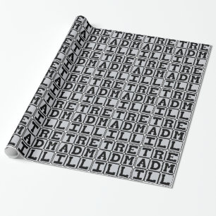 Laufband, Trainingsgeräte Geschenkpapier