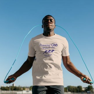Laufclub – Ganzjahres-Pace | Minimalistischer Läuf T-Shirt