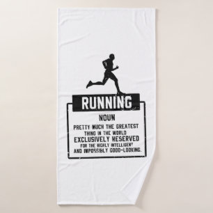 Laufdefinition Badehandtuch