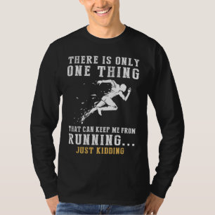 Laufen auf dem Lachen - Erleben Sie den Humorvolle T-Shirt
