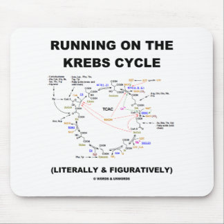Laufen auf den Krebs Zyklus (Wissenschafts-Spaß) Mousepad