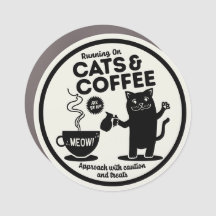 Laufen auf Katzen und Kaffee