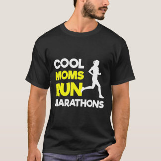 Laufen - Coole Mamas führen Marathons aus, die Müt T-Shirt