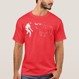 Laufen der Bullen Pamplona T-Shirt