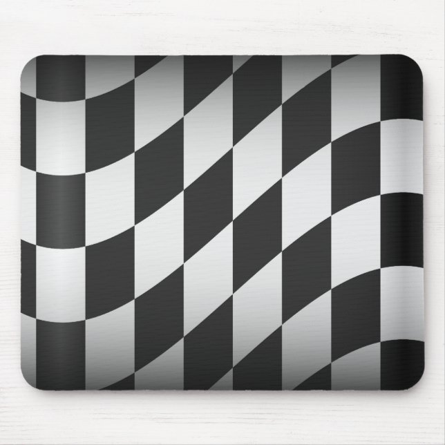 Laufen der Flagge Mousepad (Vorne)