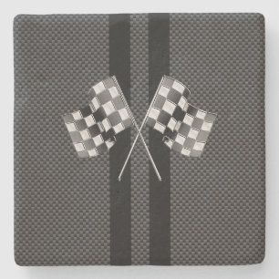 Laufen der Flaggen-Streifen im Steinuntersetzer