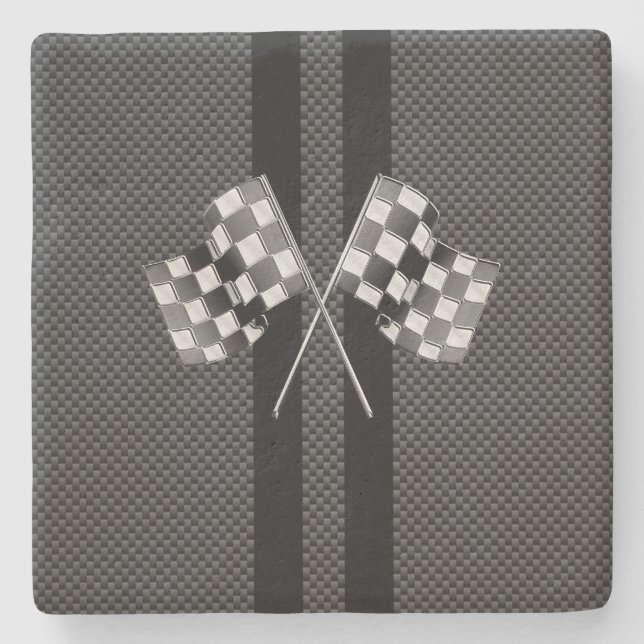 Laufen der Flaggen-Streifen im Steinuntersetzer (Vorderseite)