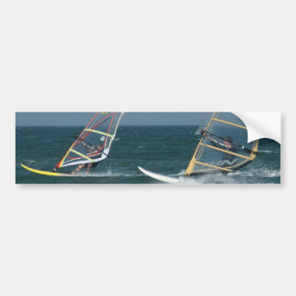 Laufen der Windsurfers-Autoaufkleber Autoaufkleber