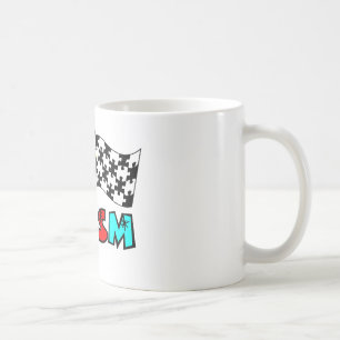 Laufen für Autismus-Tasse Tasse