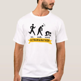 Laufen. Gehen. Erbrechen. T-Shirt