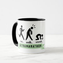 Laufen. Gehen. Erbrechen.