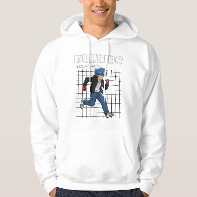 Laufen Hoodie (Vorderseite)