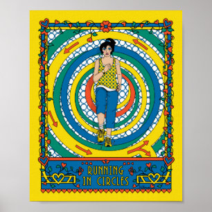 Laufen in Circles_B_8x10-Poster Poster