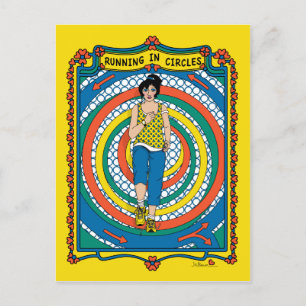 Laufen in Circles_B_ Postkarte