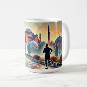 Laufen in Istanbul Hagia Sophia Kaffeetasse