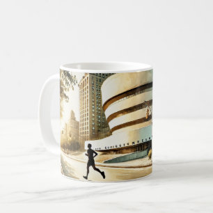 Laufen in New York Guggenheim Kaffeetasse