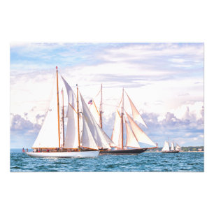 Laufen in Richtung zum Ende Fotodruck