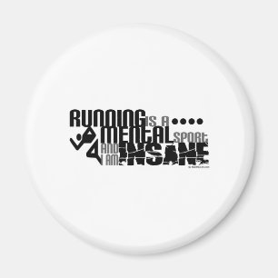 Laufen ist ein psychischer Sport Magnet