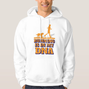 Laufen ist meine Dna Hoodie