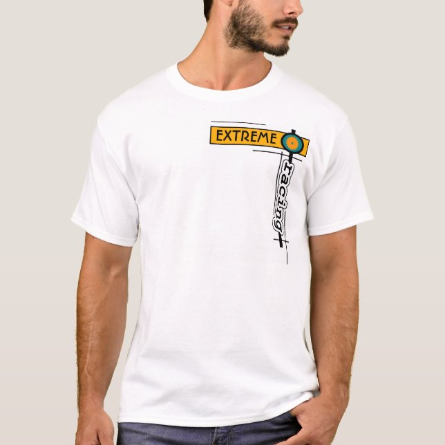 Laufen (kundenspezifischer Text) T-Shirt (Vorderseite)
