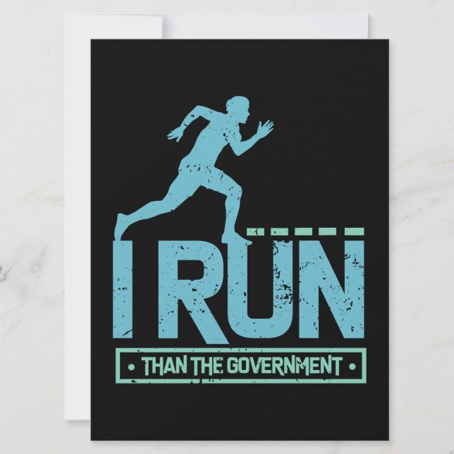 Laufen Marathon Sport Geschenk (Vorderseite)