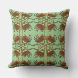 Laufen Sie diesen Weg zum Auswurfkissen Kissen